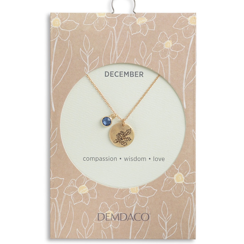 Birthstone Charm Necklace - All Months Available Currently! (Qty. 32)